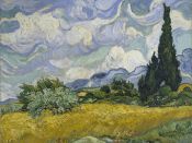 Vincent Van Gogh, Campo de Cipreses